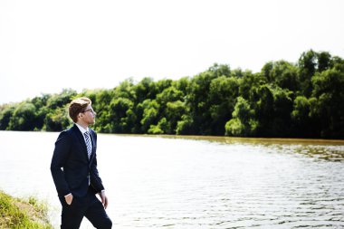 İşadamı analiz eylem 