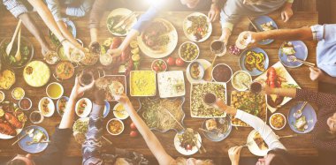 insanlar yiyecek zevk 