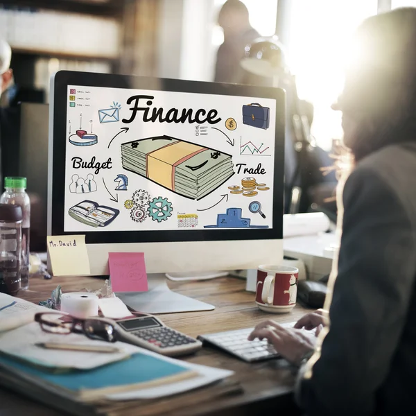 Finance Money Concept — Stock Photo, Image