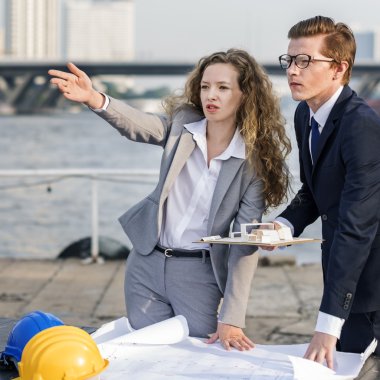 Planlama ve inşaat Mimarlar tartışmak