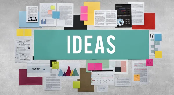Fresh Ideas Objective Proposal Concept — Stock Photo, Image