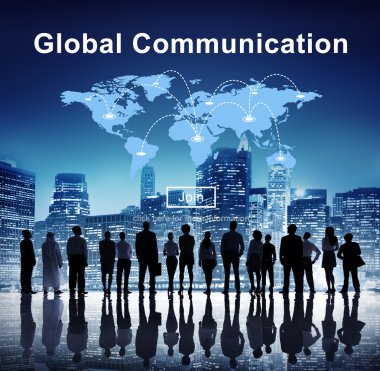 İş grubunun siluetleri