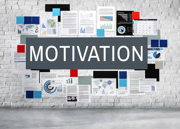 Motivación Concepto de aspiración — Foto de Stock