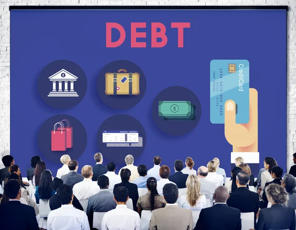 İş adamları kurumsal tartışma sırasında