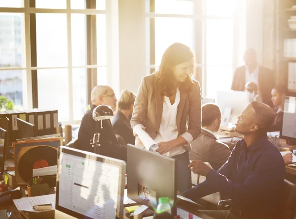 Business people working in office — Stock Photo, Image