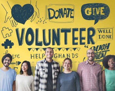 gönüllü insanlarla çeşitlilik