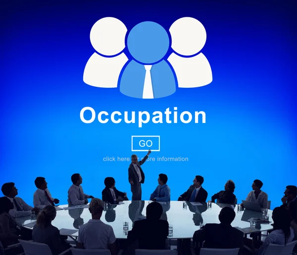 Kurumsal tartışma sahip iş adamları