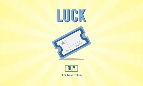 Mall med luck-konceptet — Stockfoto