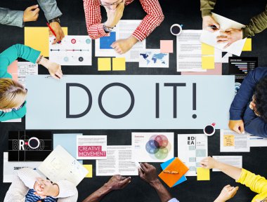 Toplantıdaki iş adamları 