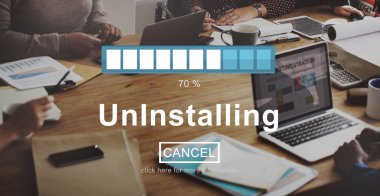 Ofiste çalışan iş ekibi.