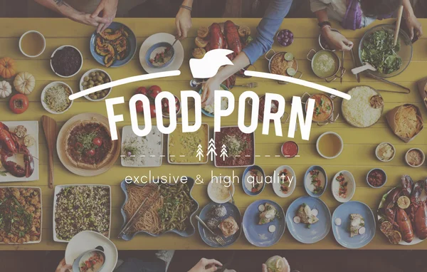 Tablo ve Gıda Porn için yeme arkadaşlar