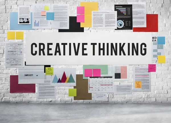 Creative Thinking Design Concept — Stock Photo, Image