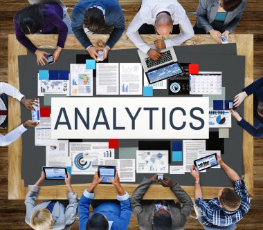 Ofiste çalışan iş ekibi.