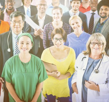 çeşitlilik doktor birlikte