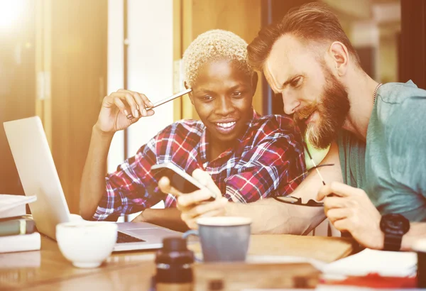 People Friendship Coffee Break Discussion — Stock Photo, Image