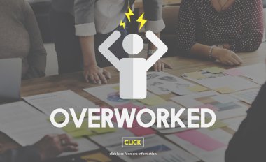 Ofiste çalışan iş ekibi.