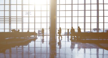 İş grubunun siluetleri