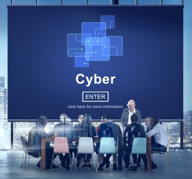 Toplantıda bir grup iş adamı