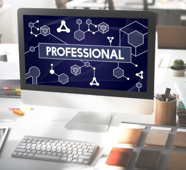 Profesyonel iş kariyer kavramı