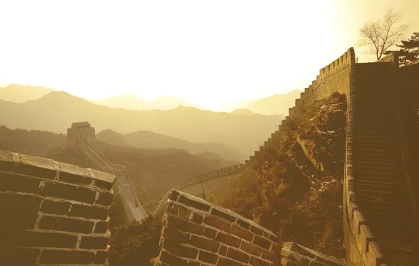 Gran Muralla de Arquitectura China — Foto de Stock