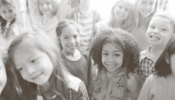 happy children together