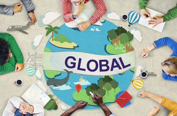 Business People at the meeting 