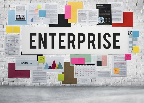 Enterprise Business Campaign Concept — Stock Photo, Image