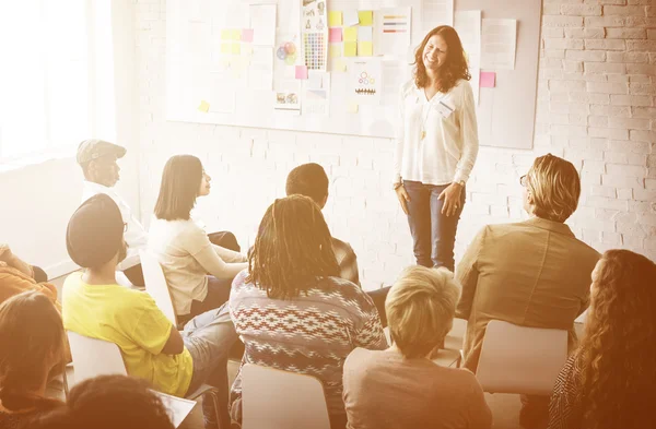 Business people at meeting in office — Stock Photo, Image