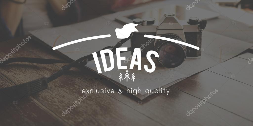 Ideas Plan Strategy Concept