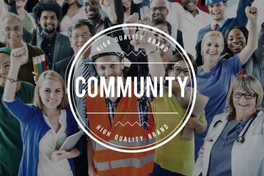 eller mutlu insanlar ayağa kalkıp