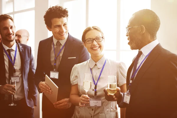 Empresários em reunião — Fotografia de Stock