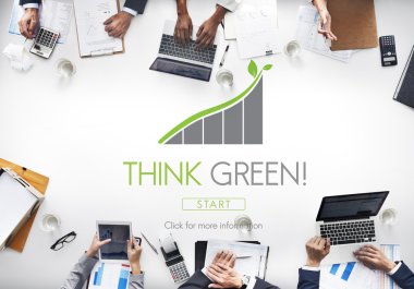 Ofiste çalışan iş adamları