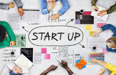 çalışan iş adamları