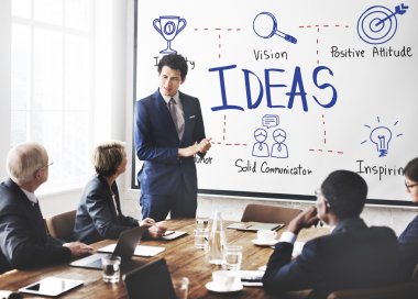 Ofiste çalışan iş ekibi.