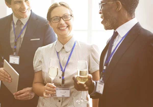 Empresários em reunião — Fotografia de Stock