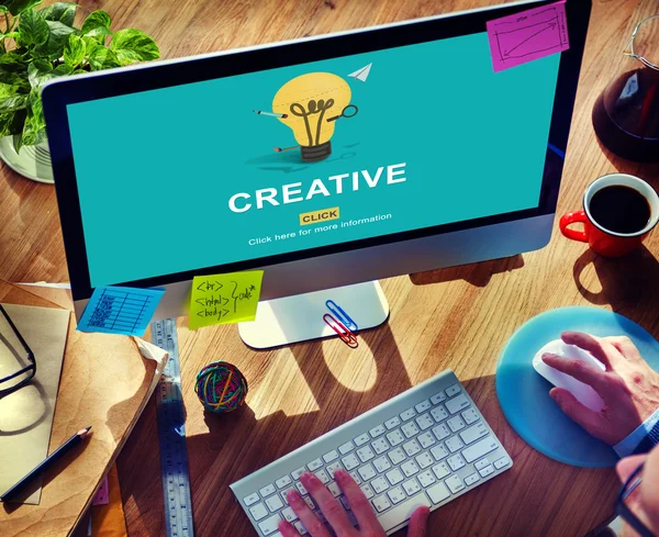 Creative Ideas Concept — Stock Photo, Image