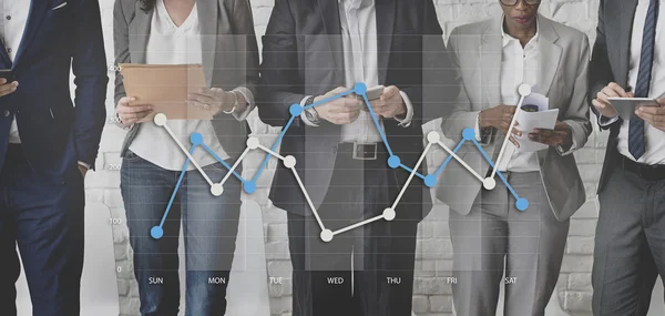 Business people waiting for meeting — Stock Photo, Image