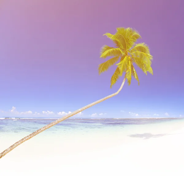 Hermosa vista del océano y la playa — Foto de Stock