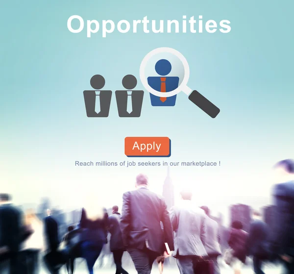 Business People et Opportunités Concept — Photo