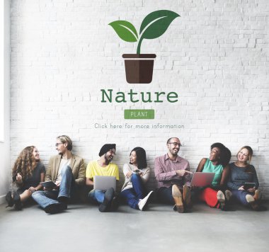 duvar doğa ile çeşitlilik arkadaşları