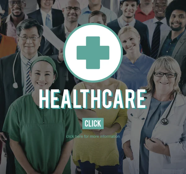 Empresas Pessoas e médicos — Fotografia de Stock