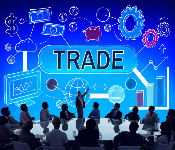 Kurumsal tartışma sahip iş adamları