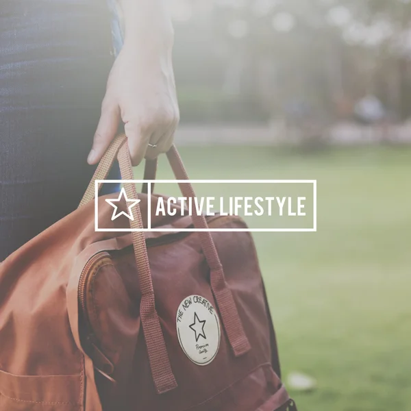 Hipster mujer viajando — Foto de Stock