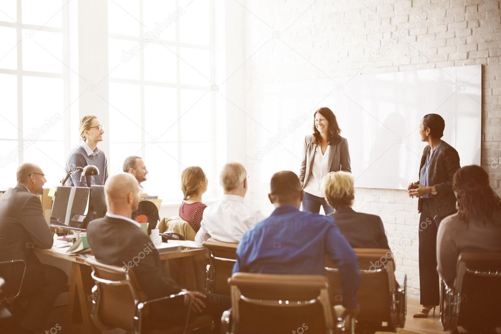 Business People at meeting