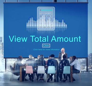 Toplantıda bir grup iş adamı