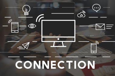 dizüstü bilgisayar ile eller