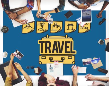 Grup masada oturan insan 