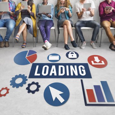 İnsanlar dijital araçları tarama