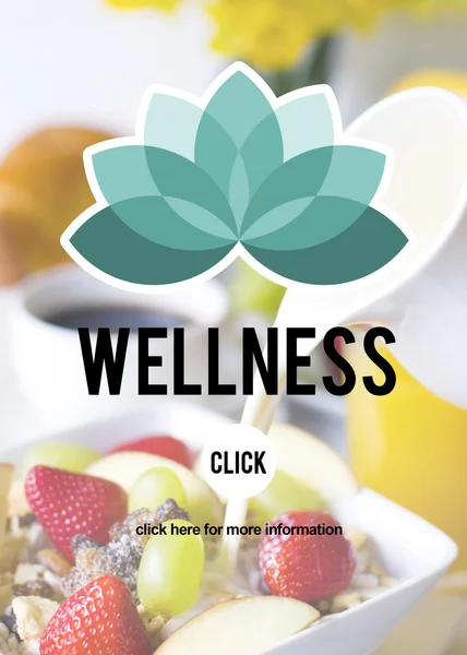 Wellness und Natur balancieren Lebensmittel aus — Stockfoto