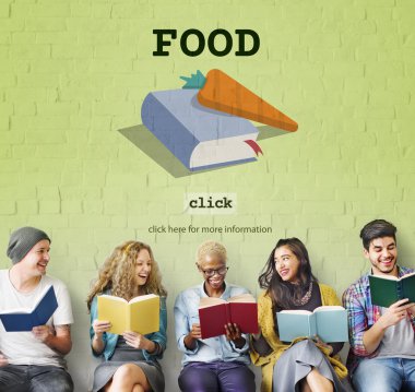 bir grup insan kitap okuma 